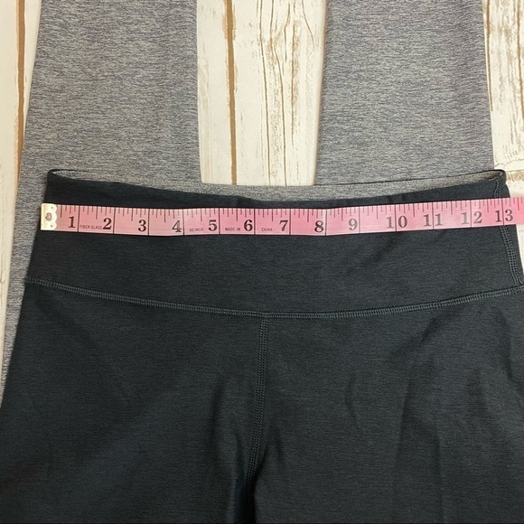Outdoor Voices Colorblock Leggings Charcoal Navy Graphite Size Small Women - Picture 8 of 10
